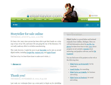 Tablet Screenshot of elijahtaylor.com